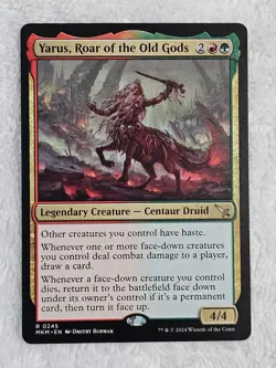 MTG Yarus, Roar of the Old Gods #245 Murders at Karlov Manor Magic Card Rare NM - Image 2