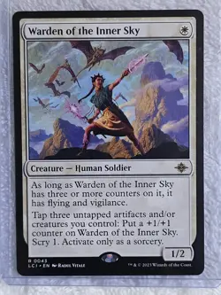 MTG Warden of the Inner Sky #43 The Lost Caverns of Ixalan Magic Card Rare NM - Image 4