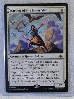 MTG Warden of the Inner Sky #43 The Lost Caverns of Ixalan Magic Card Rare NM - Image 5