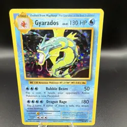 Pokemon Gyarados Holo Rare TCG Card 34/108 - Image 1