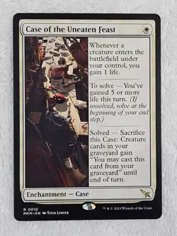MTG Case of the Uneaten Feast #10 Murders at Karlov Manor Magic Card Rare NM - Image 1