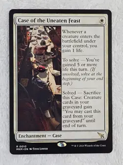 MTG Case of the Uneaten Feast #10 Murders at Karlov Manor Magic Card Rare NM - Image 2