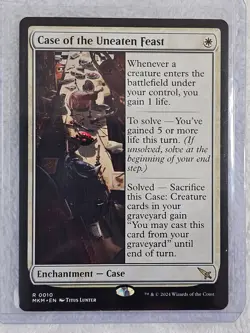 MTG Case of the Uneaten Feast #10 Murders at Karlov Manor Magic Card Rare NM - Image 4