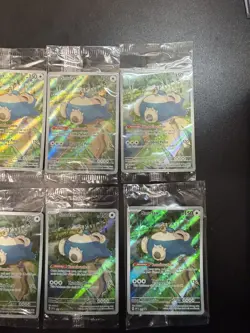 LOT of 8 Pokemon Snorlax Promo Scarlet & Violet 151 051 Cards - Image 5