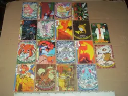 18 Topps 1999 Pokemon trading cards 2 Holographs, others & Base Set - Image 1
