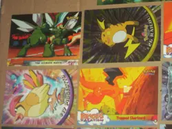 18 Topps 1999 Pokemon trading cards 2 Holographs, others & Base Set - Image 4
