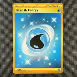 Pokemon TCG Basic Water Energy 279/193 Paldea Evolved Gold Hyper Rare Holo Card - Image 1