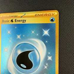 Pokemon TCG Basic Water Energy 279/193 Paldea Evolved Gold Hyper Rare Holo Card - Image 4