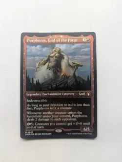 Purphoros, God of The forge Foil Etched MTG - Image 1