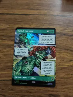World War Hulk (Borderless) Marvel Super Heroes Foil - Image 1