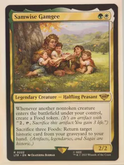 Samwise Gamgee #222 (NM) LTR - MTG - Image 1