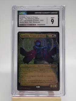 MTG Secret Lair Lost Caverns of Ixalan Foil Kumena, Tyrant of Orazca CGC 9 - Image 1