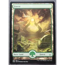 Magic the Gathering SINGLE - Forest 189/199 Hour of Devastation LP - Image 1