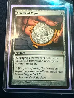 Amulet of Vigor Magic the Gathering Wotc Artifact 121/145 English - Image 1
