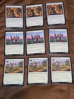 MTG Scarecrow x9 Crossroads Candleguide,Jousting Dummy,Signpost Scarecrow - Image 1