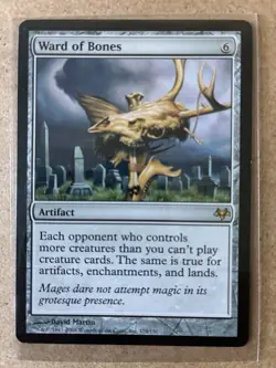 Ward of Bones Eventide x1 MTG Magic the Gathering- Regular - Image 1