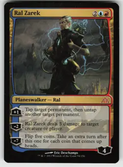 MTG Ral Zarek Normal Dragon's Maze #94 NM - Image 1