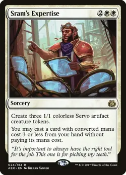 Sram's Expertise - 24 / English / Lightly Played MTG - Image 1