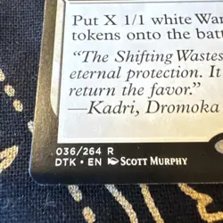 MTG Secure the Wastes Dragons of Tarkir 036/264 Regular Rare - Image 2