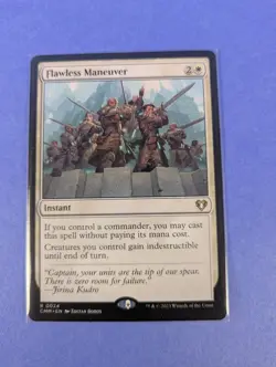 MTG Magic: Commander Masters: Flawless Maneuver #0024 Rare - NM - Image 1