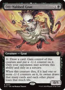 Oft-Nabbed Goat (Extended Art) - 31 / English / Near Mint MTG - Image 1