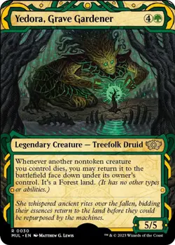 NM Foil - Yedora, Grave Gardener [MUL - 30] March of the Machine: Multiverse ... - Image 1