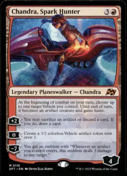 Chandra, Spark Hunter 116 Aetherdrift NM/M MTG - Image 1