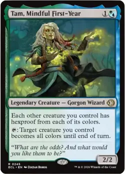 Foil - Tam, Mindful First-Year - 245 / NM / English MTG - Image 1