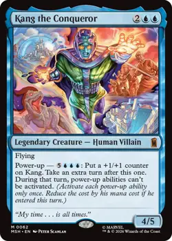1x Kang the Conqueror MTG - Marvel Super Heroes - NM-Mint - Image 1