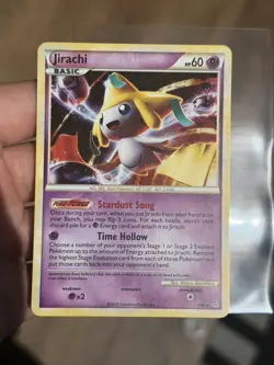 Pokemon Cards: Unleashed Rare Holo: Jirachi 1/95 - Image 1