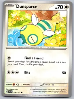 DUNSPARCE 156/193 C PALDEA EVOLVED POKEMON NM/M - Image 1