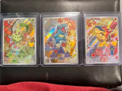 Pokemon First Partner Series 2 Johto Chikorita 046 Cyndaquil 047 Totodile 048 - Image 1