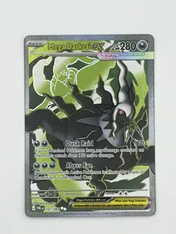 Pokemon Mega Darkrai ex - Ultra Rare ME05: Pitch Black 101/084 NM US SELLER - Image 1