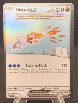 Pokemon Eiscue ex 222/197 SIR Obsidian Flames - NM - Image 1