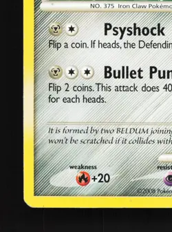 Metang 65/146 Legends Awakened HP Pokemon Card TCG - Image 2