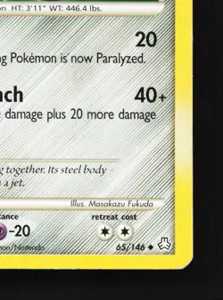 Metang 65/146 Legends Awakened HP Pokemon Card TCG - Image 3