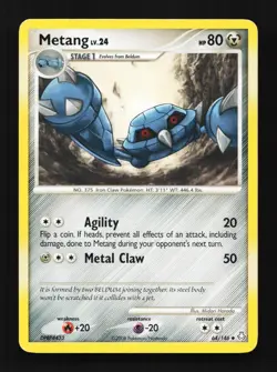 Metang 64/146 Legends Awakened English Pokemon Card TCG - Image 1