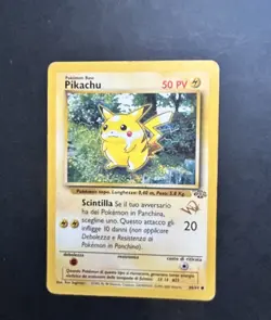 1999 Pokemon Pikachu Gold W 60/64 Rare - Image 1