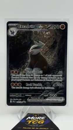 Excadrill EX 168/086 Black Bolt Special Illustration Rare English (NM or better) - Image 1