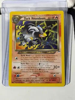 DARK HOUNDOOM 7/105 NEO DESTINY • Holo Rare Unlimited • Pokemon TCG • LP/NM - Image 2