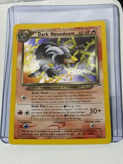 DARK HOUNDOOM 7/105 NEO DESTINY • Holo Rare Unlimited • Pokemon TCG • LP/NM - Image 3