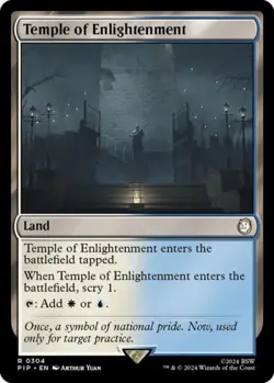 Temple of Enlightenment - Near Mint MTG Universes Beyond: Fallout - Image 1