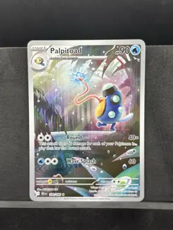 Palpitoad 104/086 - Holo Illustration Rare Black Bolt Pokemon Holo - Image 1