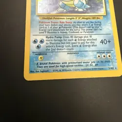 Pokemon TCG Blastoise Base Set 2/102 Holo Rare 1999 100 HP English Stage 2 WOTC - Image 4