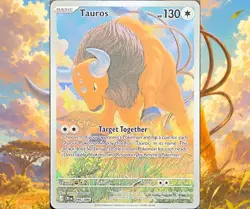 Tauros 096/086 - Pokemon TCG Me04: Chaos Rising Holo - Image 1