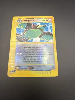 Pokemon Pidgeotto 088/165 Expedition Reverse Holo Uncommon 2002 Damaged - Image 2