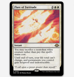 Flare of Fortitude #26 (NM) Modern Horizons 3 MH3 Magic MTG - Image 1