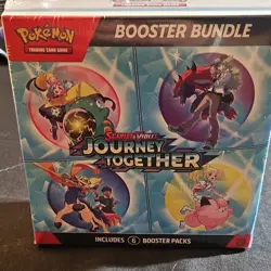 Pokemon TCG Scarlet & Violet Journey Together Booster Bundle Box 6 Packs 2025 - Image 1