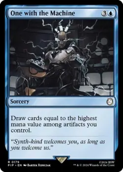 One with the Machine - Near Mint MTG Universes Beyond: Fallout - Image 1