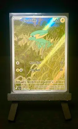 Pokemon TCG Electrike 196/182 Sv10: Destined Rivals Holo NM/M - Image 1